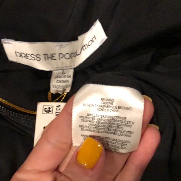 SOLD NEW size XL velvet and sequin mini dress - Picture 6 of 7